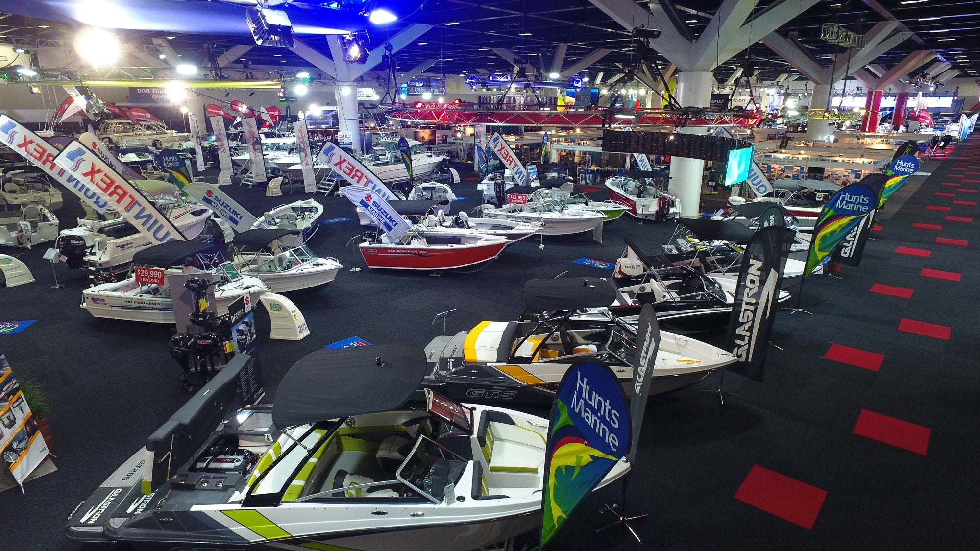 Hunts Marine at the Sydney Boat Show