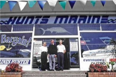 Quintrex and Hunts Marine - a 68 Year partnership!