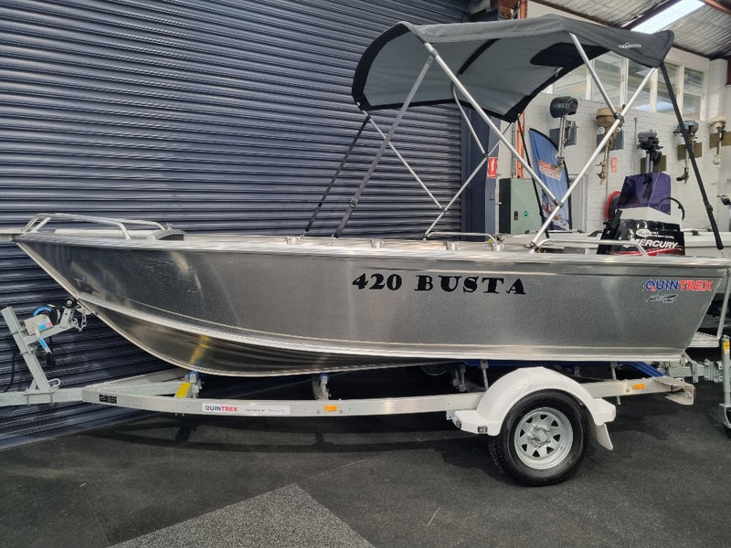 Quintrex 420 Busta with 40hp Merc 2 stroke