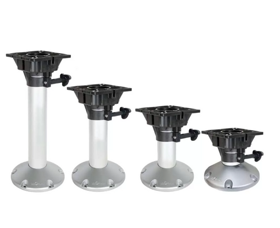Fixed Height Seat Pedestals with Swivel - 4 Sizes