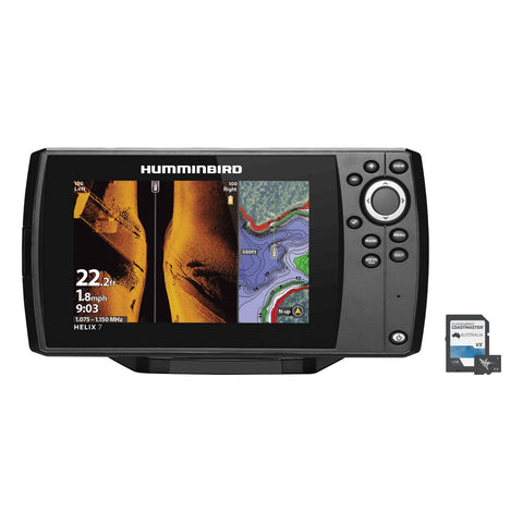 Humminbird Helix 7 Chirp SI GPS Gen 4 inc Nav Card - P/N 104544AU