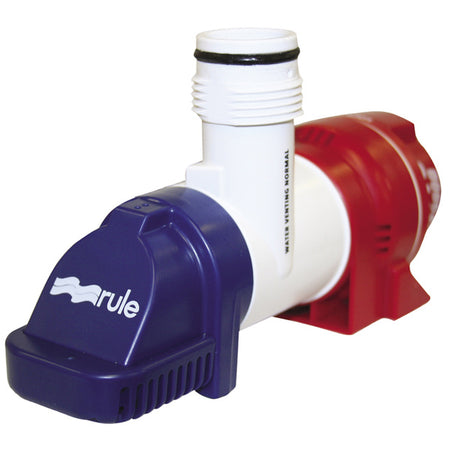 Rule 12V Manual 900GPH Low Profile Bilge Pump