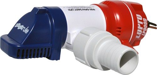 Rule 12V Manual 900GPH Low Profile Bilge Pump