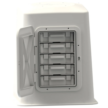 Boat Seat Box with Tackle Tray Storage - 2 sizes