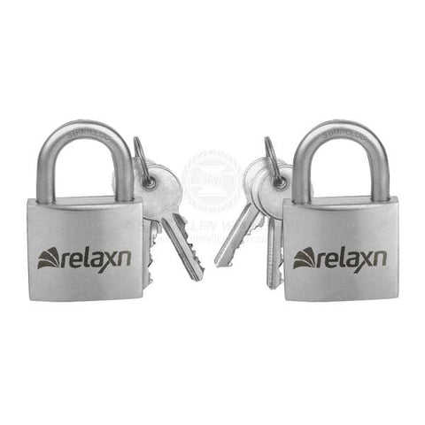Stainless Steel Keyed Alike Padlocks - Twin Pack