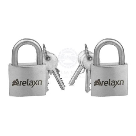 Stainless Steel Keyed Alike Padlocks - Twin Pack