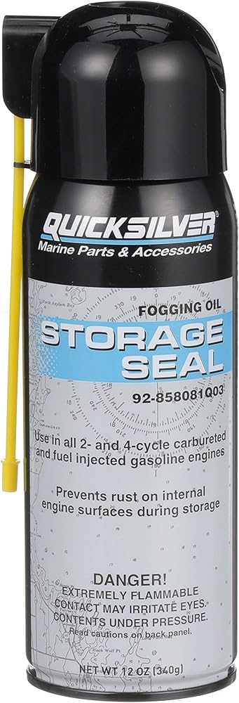 Mercury Storage Seal Fogging Oil PN:858081Q03