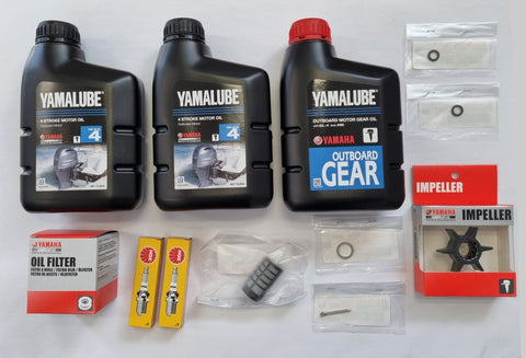 8hp to 25hp GENUINE Yamaha 4 stroke service kits