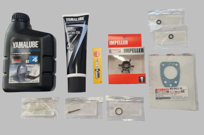 2.5hp GENUINE Yamaha 4 stroke service kits