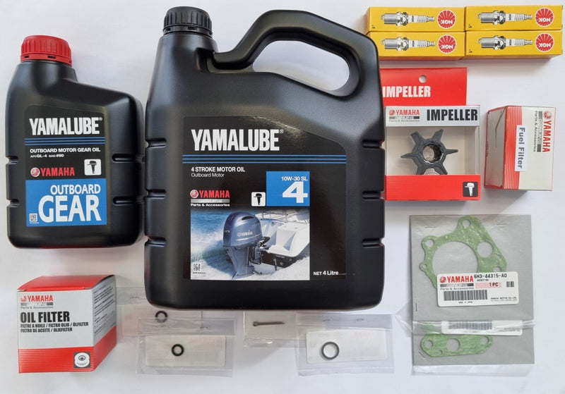 70hp GENUINE Yamaha 4 stroke service kits