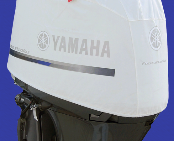 Yamaha 4 Stroke Cowl Covers (Grey and White) - 2.5hp to 450hp