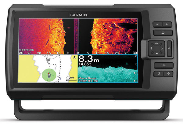 Garmin Striker Vivid 9sv Fishfinder / GPS with ClearVu and SideVu