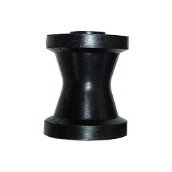3" Black Bow Roller with 17mm Bore