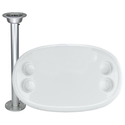 Deluxe Fixed Height Cockpit Table with or without Soft Top Matting.