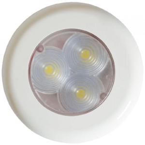 LED Recessed Down Light - White Bezel