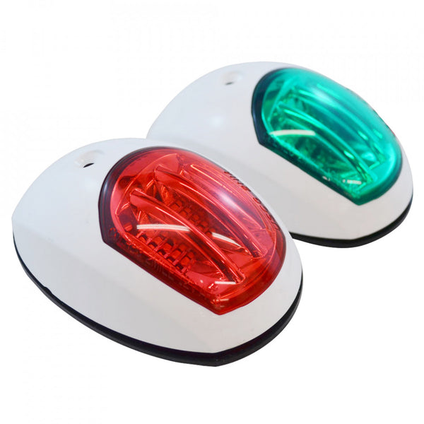 Port and Starboard LED Navigation Lights - White