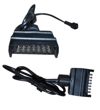 Quintrex 7 Pin Trailer Plug with 1mtr lead and joiner