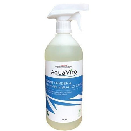 Aquaviro Fender and Inflatable Boat Cleaner - 1Ltr Spray bottle