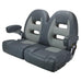 Relaxn Double Cruiser Seats with Flip up Bolsters - 2 Colour Choices