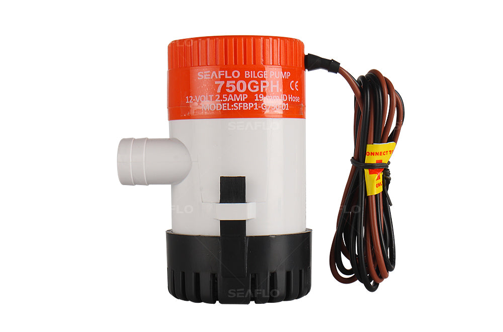 Seaflo BP1G35003 Non-Automatic Submersible Bilge Pump - 350GPH - 12V (BP1G35003 Seaflo BP1G35003 Non-Automatic Submersible Bilge Pump - 350GPH - 12V (BP1G35003