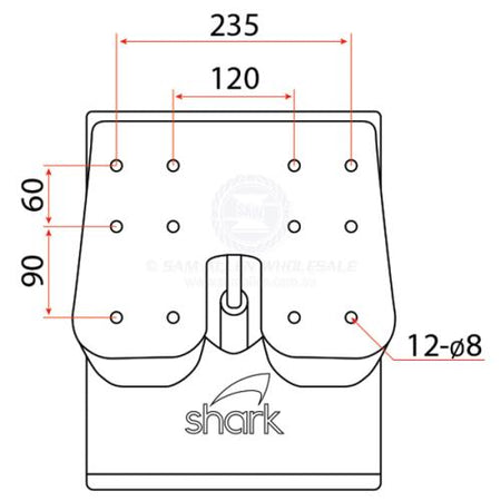 Shark Flex Suspension Seat Base