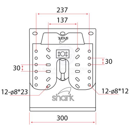 Shark Flex Suspension Seat Base