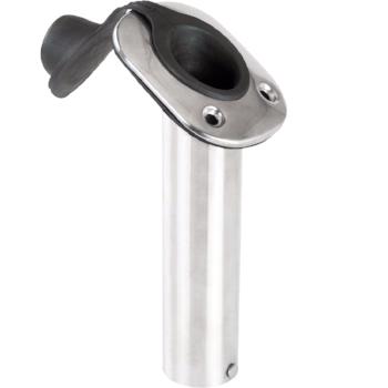 Oval Stainless Steel Angled Rod Holder