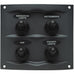 BEP Switch Panel 4 and 6 Way with Fuses - Black or White