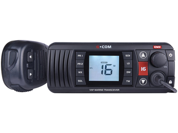 GME GX700 VHF Marine Transceiver - Black or White