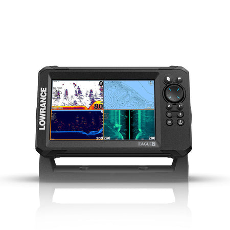 Lowrance Eagle 7 Colour Fishfinder/GPS/Mapping with Tripleshot Transducer - P/N 000-16122-001