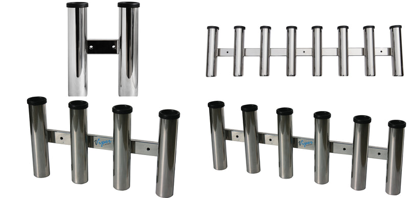 Viper Deluxe Stainless Steel Rod Racks - 4 Sizes