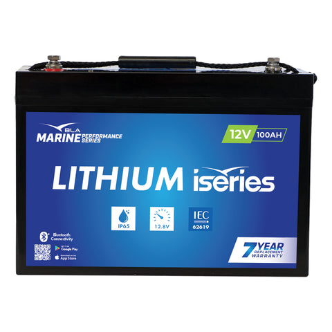 i Series Lithium 12V 100 Amp Battery