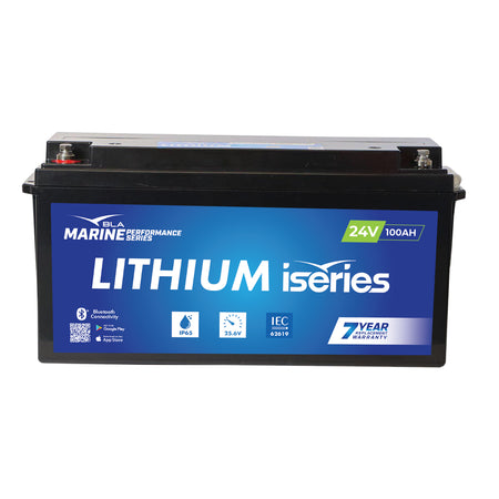 i Series Lithium 24V 100 Amp Battery