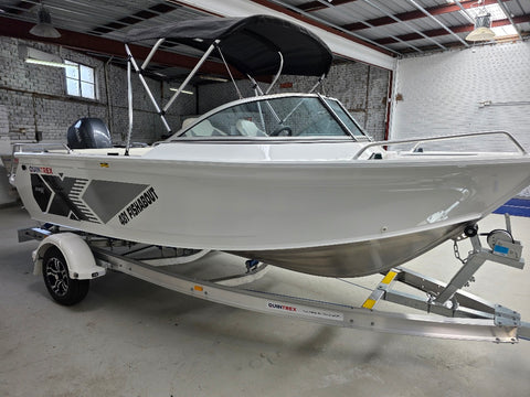 Quintrex 481 Fishabout with 70hp Yamaha