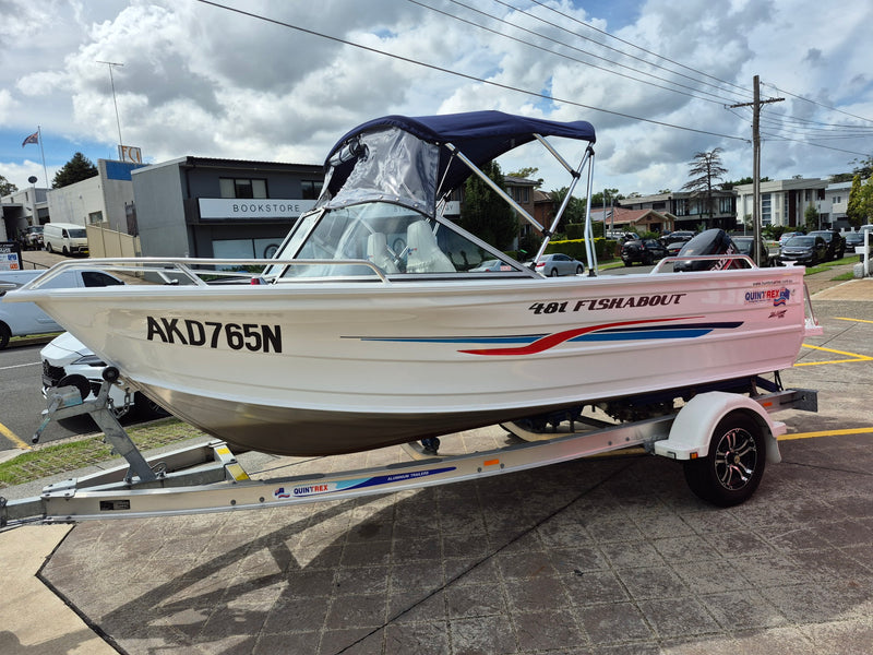 Quintrex 481 Fishabout