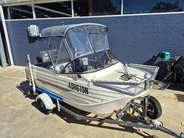 Webster Twinfisher 4.3 runabout