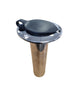 Straight Stainless Steel Oval Rod Holder