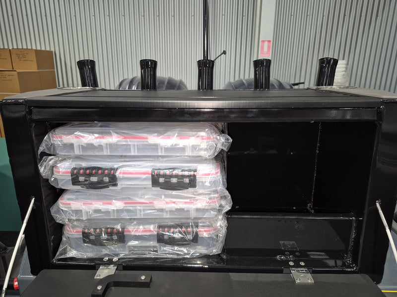 Yellowfin YF-76 Extended Cabin Twin Rig with FULL HELM MASTER