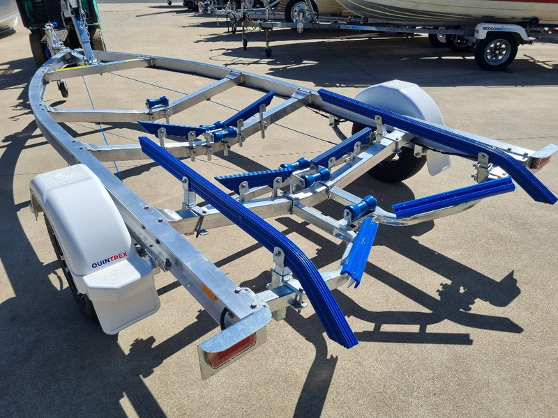 Brand New Unused 4.4m Quintrex Alloy trailer with brakes - Inc rego