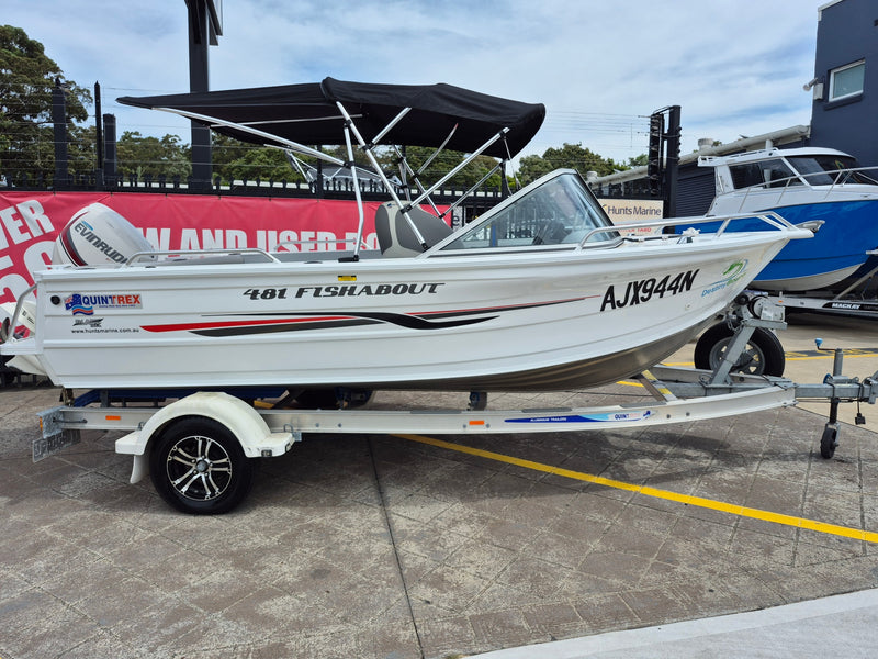 Quintrex 481 Fishabout