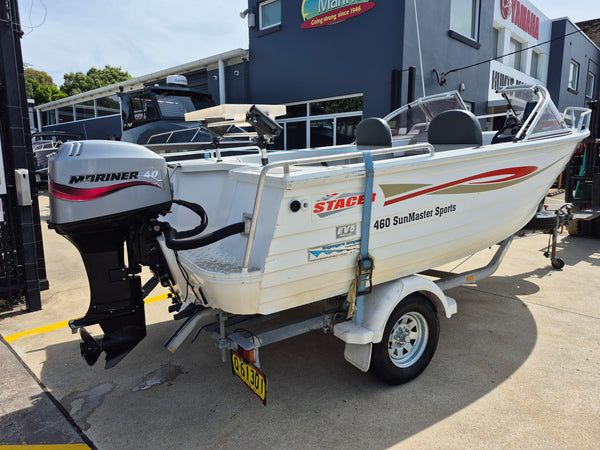 Stacer 460 Sun Master Sports