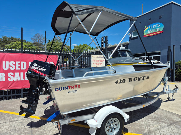 Quintrex 420 Busta with 40hp Merc 2 stroke