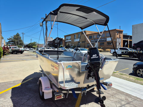 Quintrex 420 Busta with 40hp Merc 2 stroke