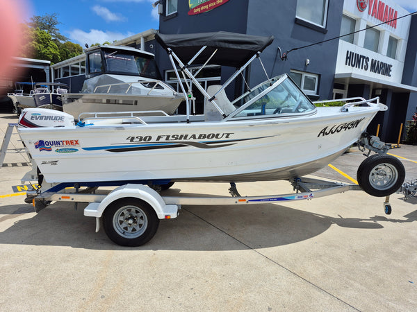 Quintrex 430 Fishabout