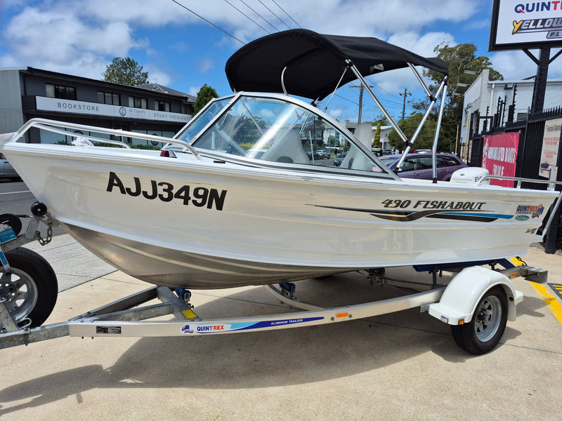 Quintrex 430 Fishabout