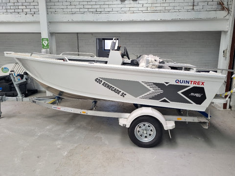 Quintrex 420 Renegade SC with 50hp Yamaha
