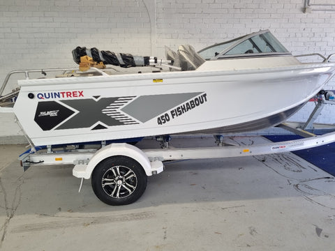 Quintrex 450 Fishabout with 60hp Yamaha