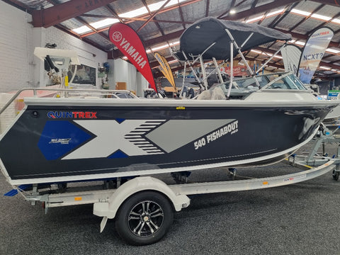 Quintrex 540 Fishabout PRO with 115hp Yamaha