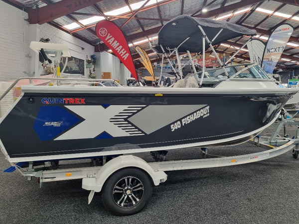 Quintrex 540 Fishabout PRO with 115hp Yamaha