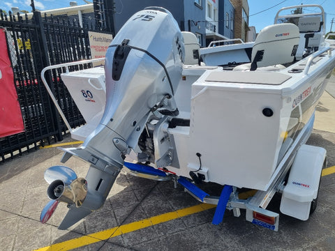 Quintrex 460 Renegade SC with 75hp Honda